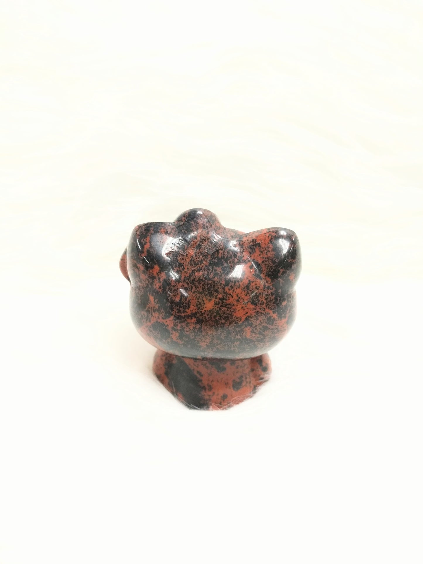 2" inches Mahogany Obsidian Hello Kitty