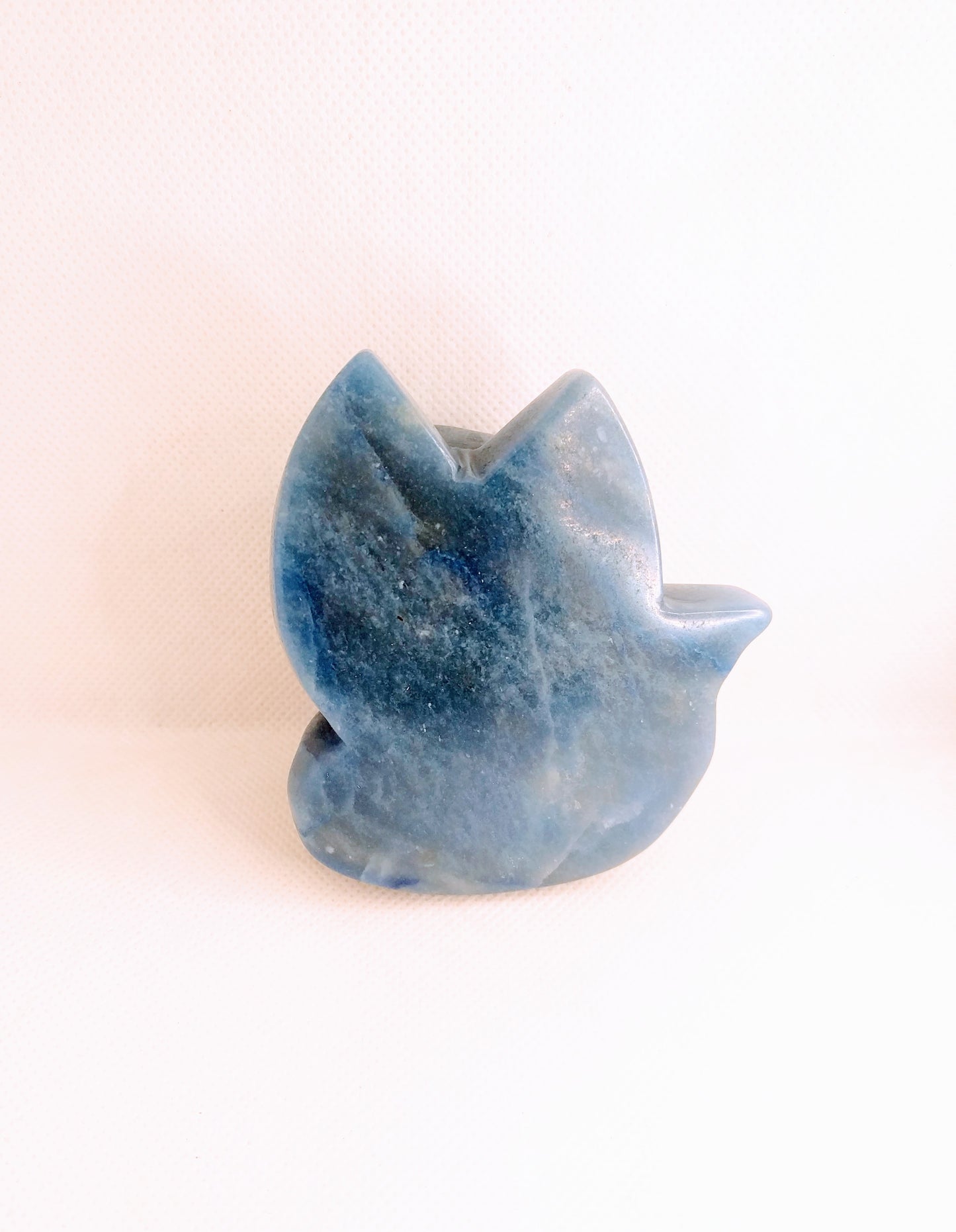 3.5' inches Blue Aventurine Nine Tails Fox