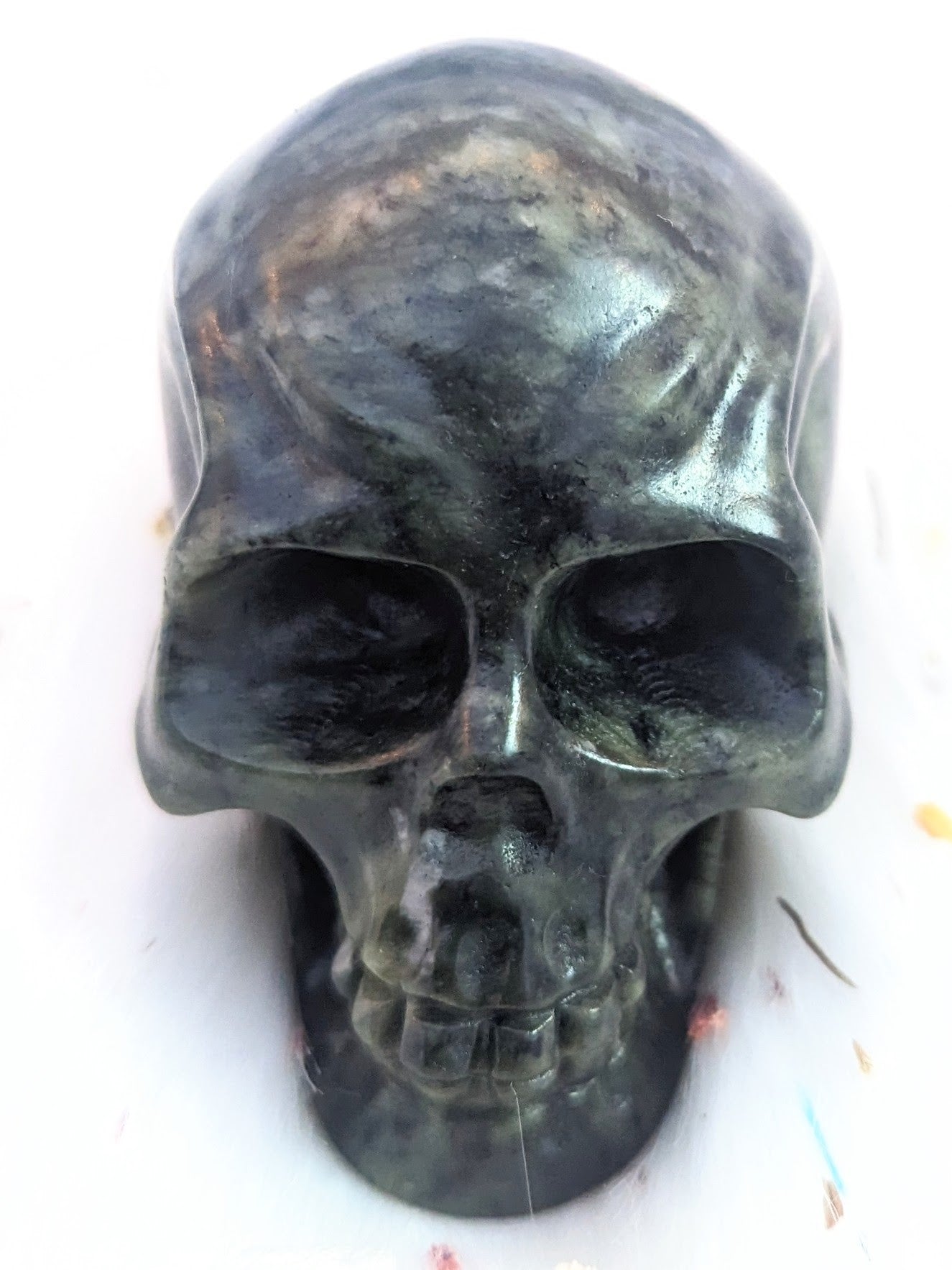 3" inches Serpentine Skull