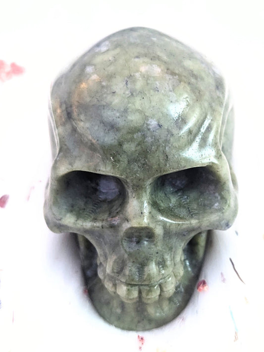 3.25" inches Serpentine Stone Skull