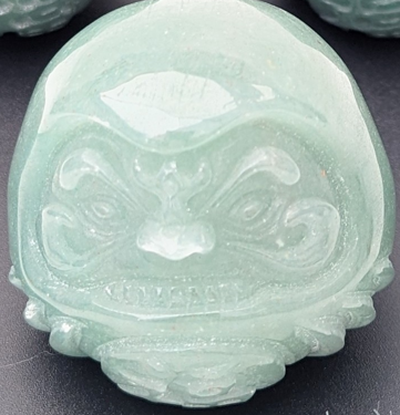 2" inches Green Aventurine Daruma