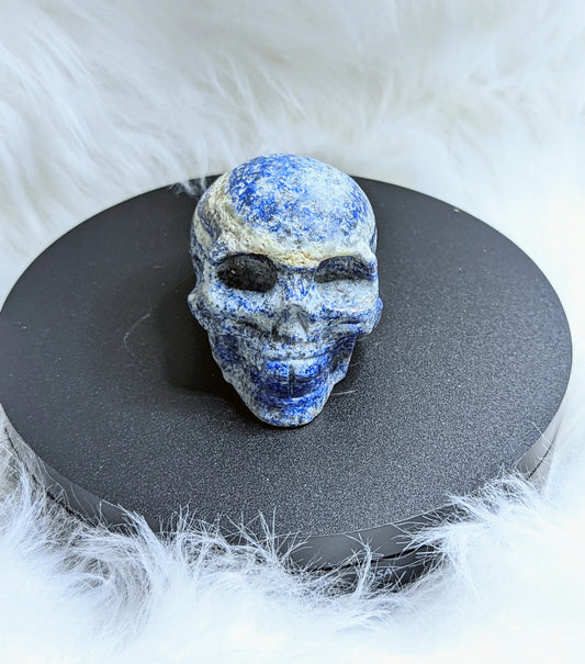 Lapis Lazuli Skull